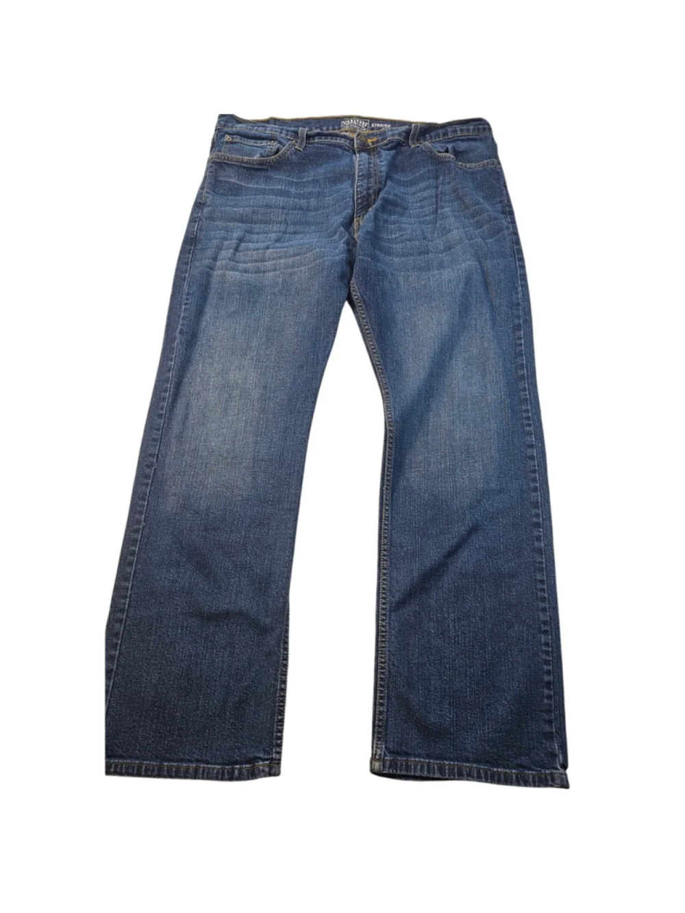40 x 32 levis signature straight leg blue jeans career work casaul everyday EUC